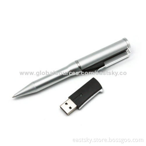 Pen-shaped USB Drive, Data Retention More Than 10 Years, No Driver Needed, Deft Configuration